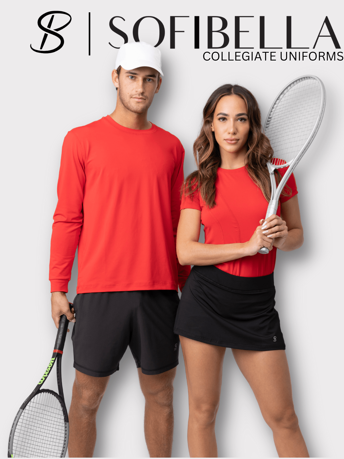 Men and Women's Team Tennis Uniforms by Sofibella