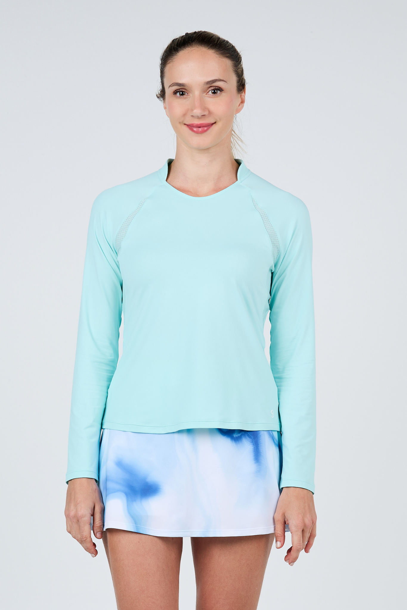 Women's V-Neck Long Sleeve - Perfect Storm