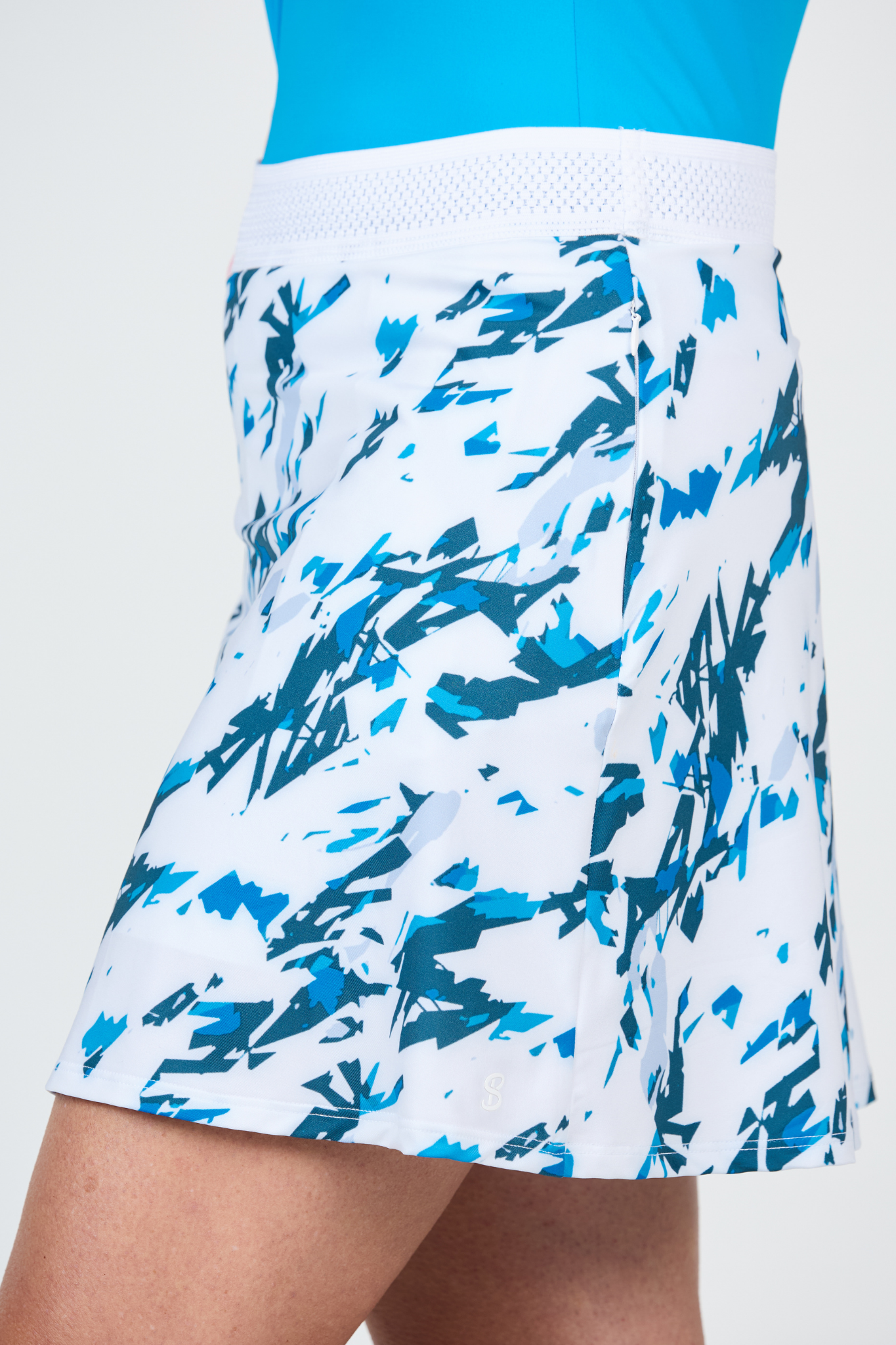 17" Skort - Electric Blue