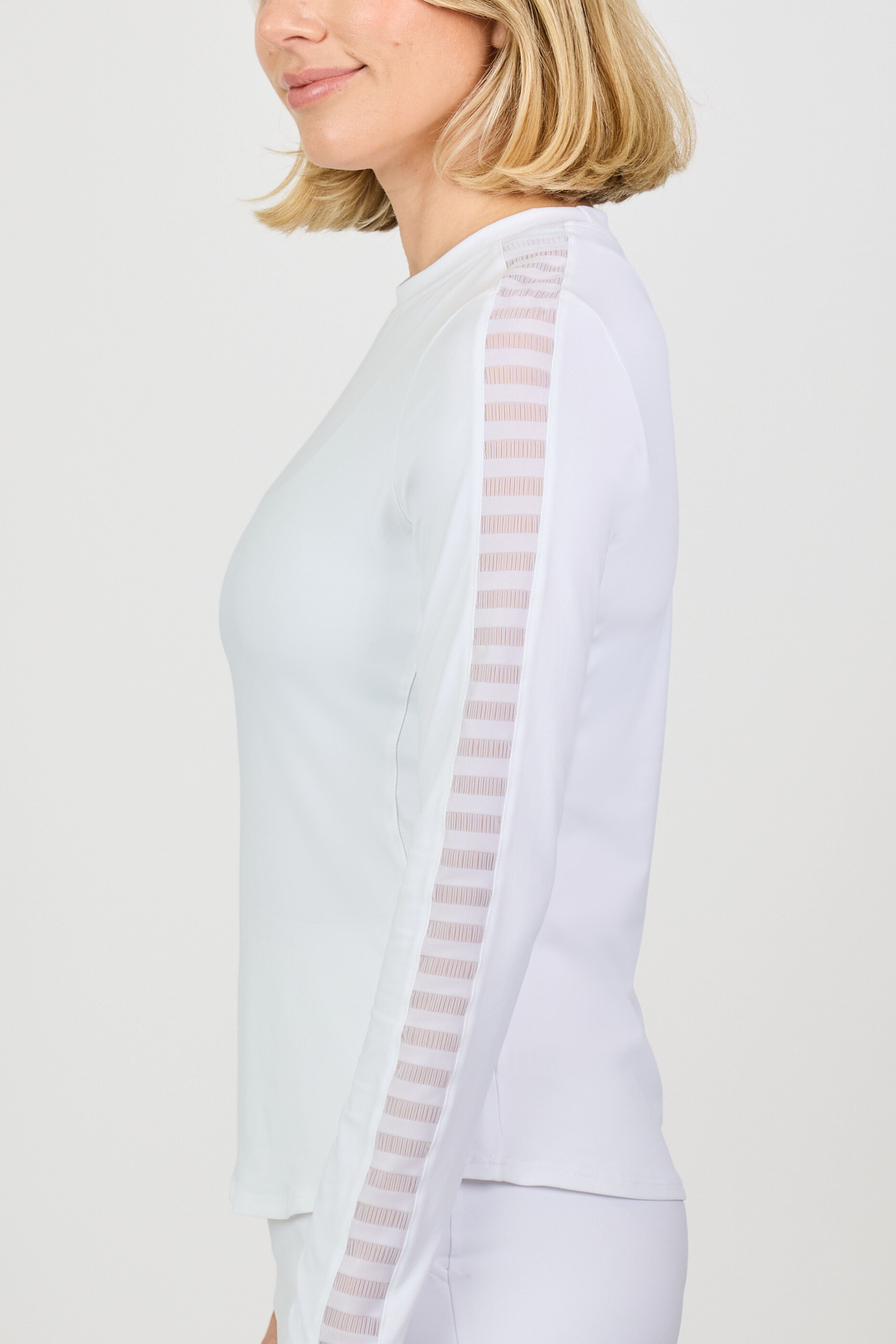 Long Sleeve - White Stripes