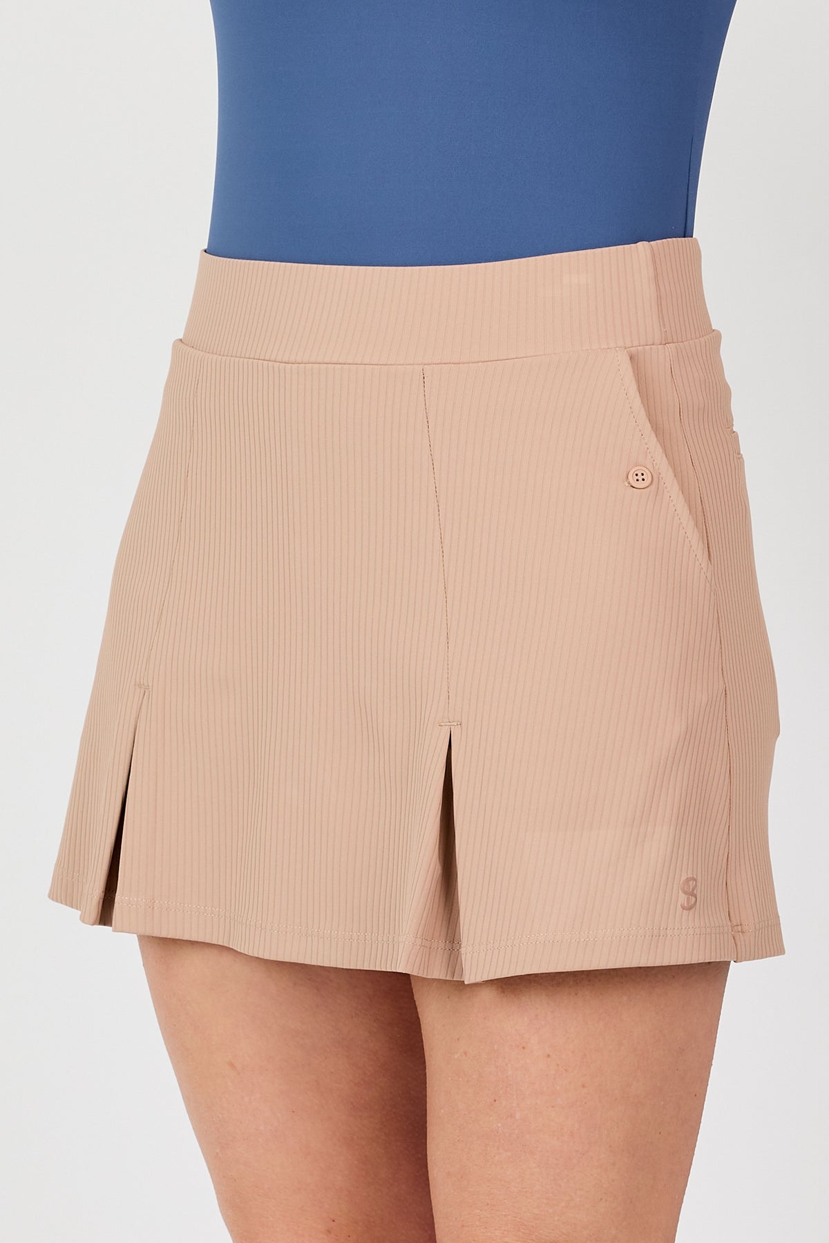 Flex Rib 16" Skort - Quiet Force
