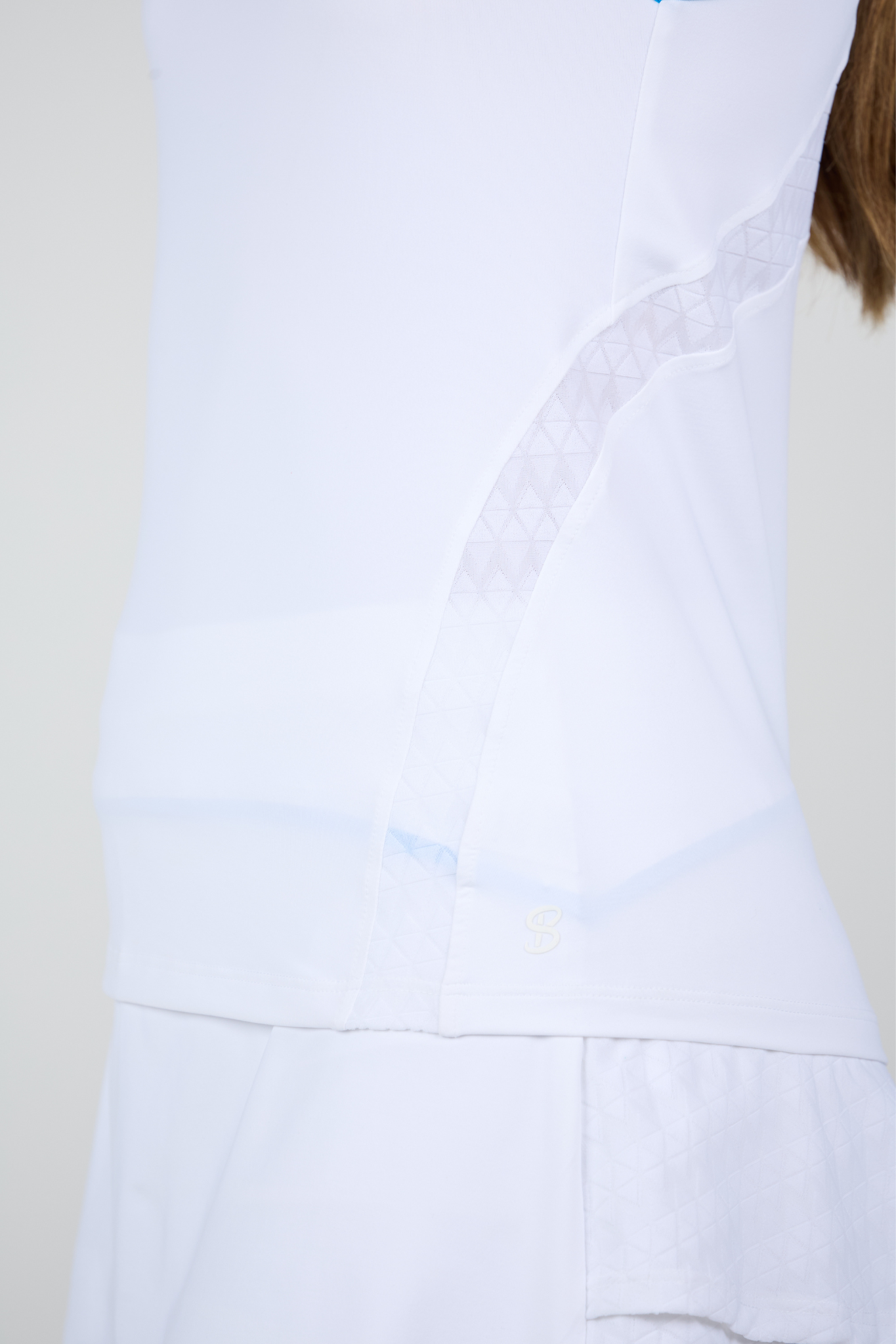 Rally Tank - Electric Whites