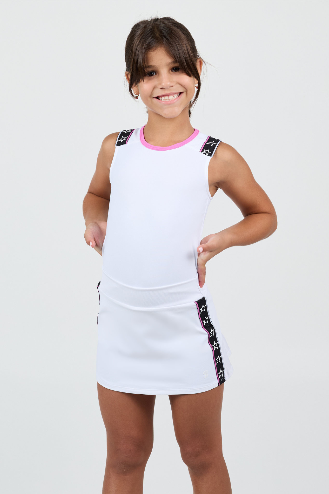 Girl's Baseline Tank - Pinkology