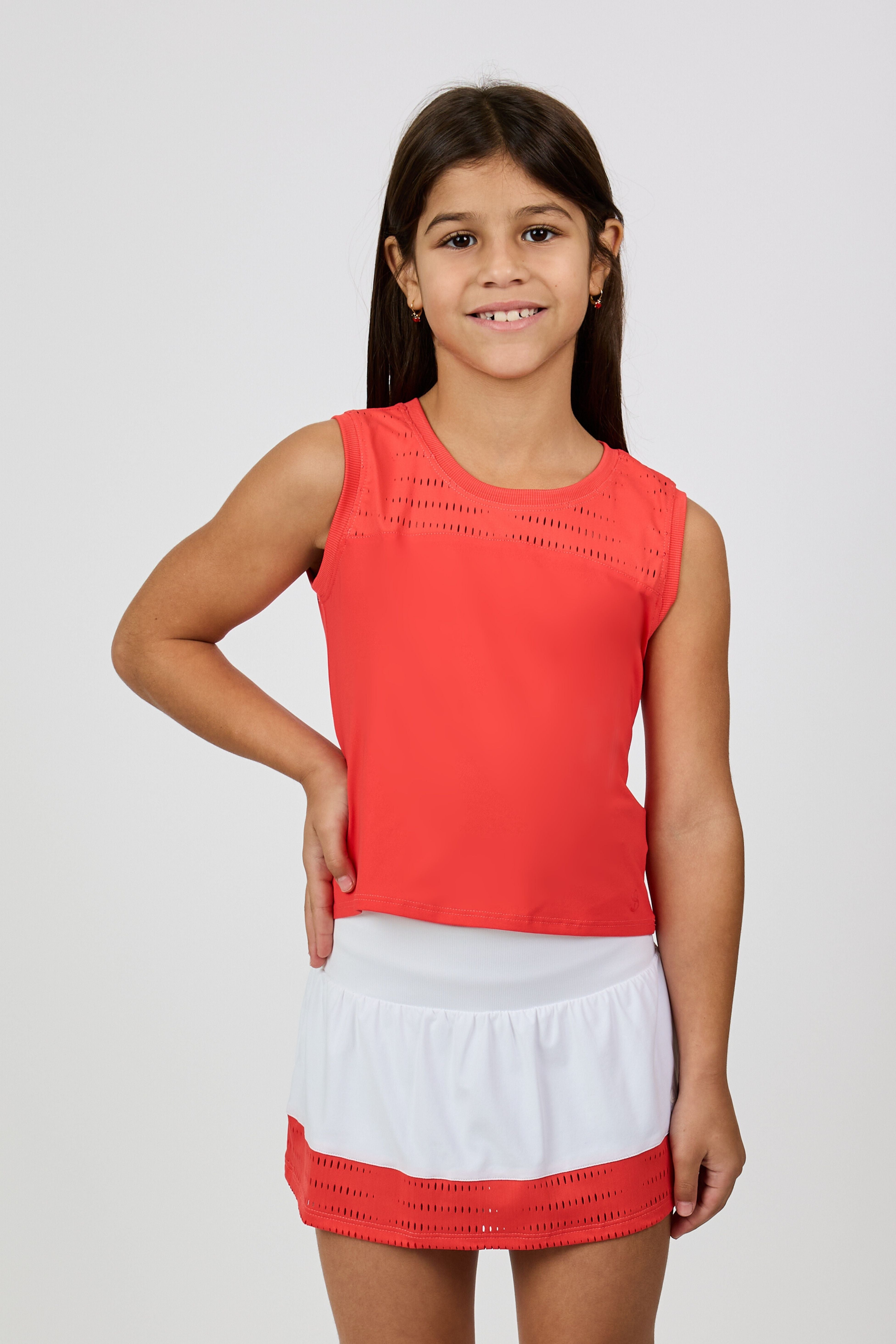 Girl's Sleeveless - Viva Hibiscus