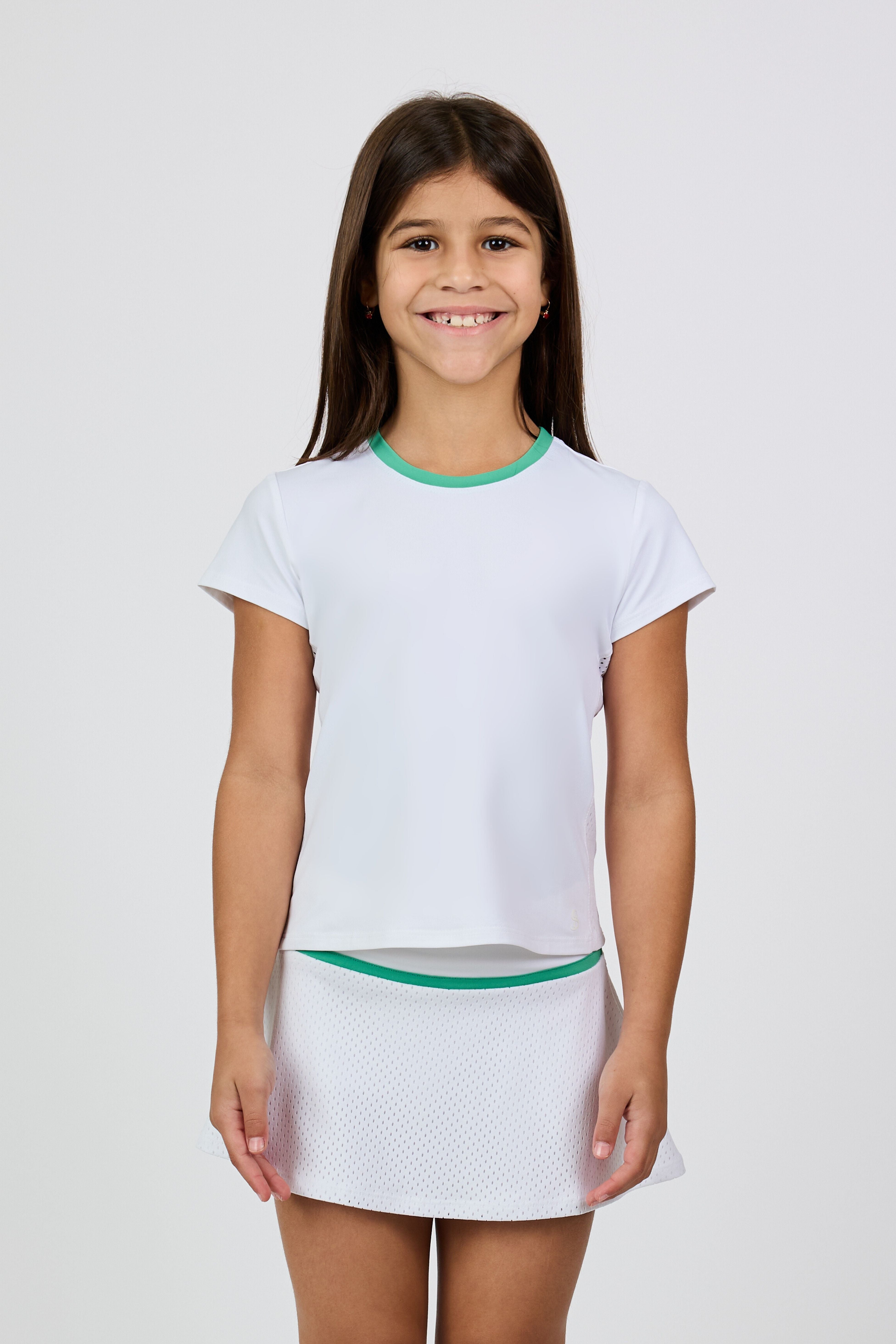 Girl's Short Sleeve - Alpine Whites