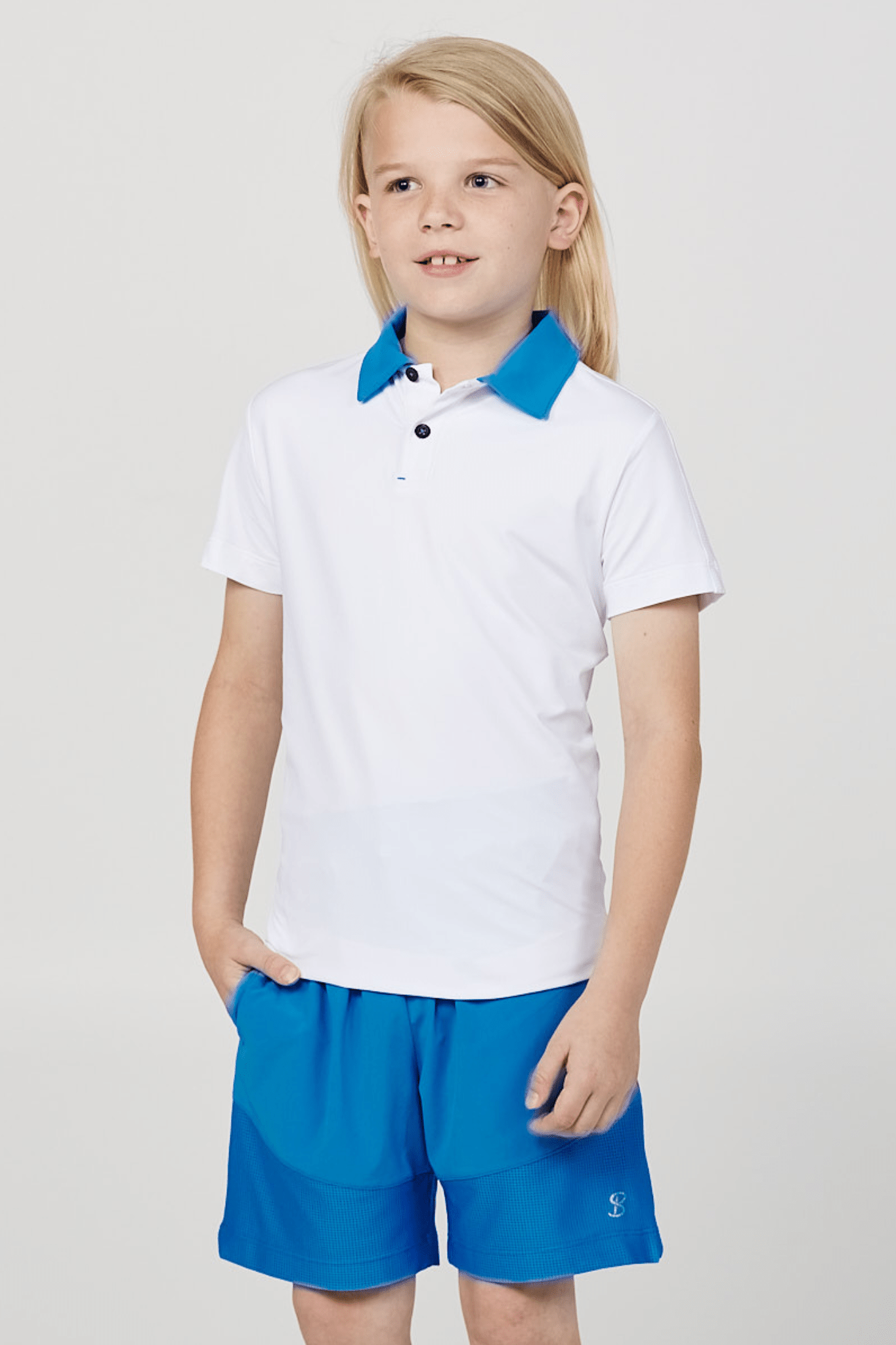 Boy's Short Sleeve Polo - Energy - Sofibella