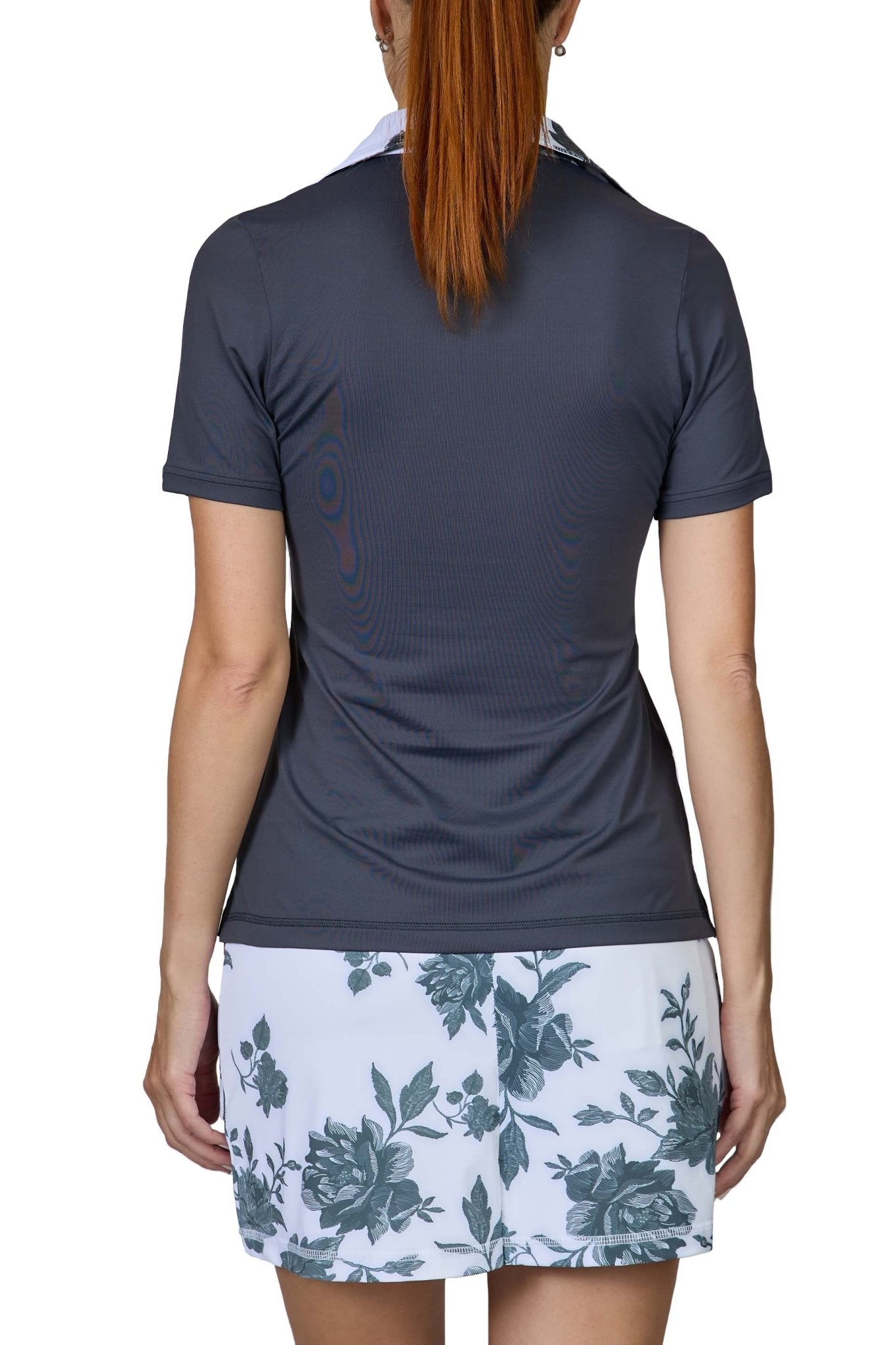Short Sleeve Polo - Rose Garden - Sale - Sofibella