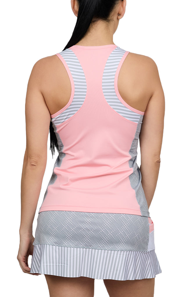 Round Neck Racerback Tennis Top