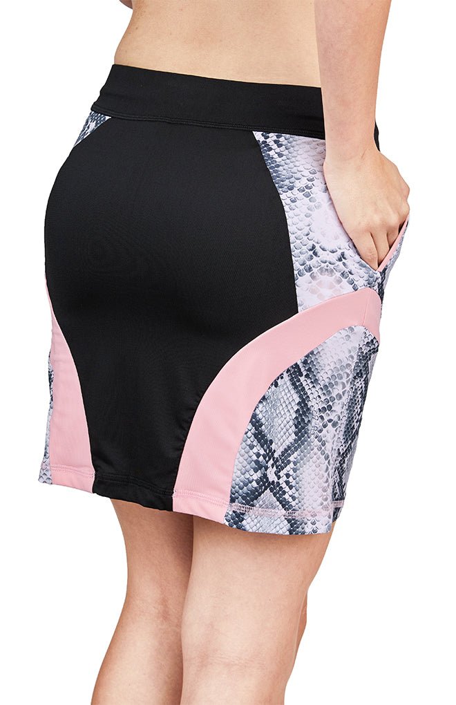 18" Skort - Rose Anaconda - FINAL SALE - Sofibella