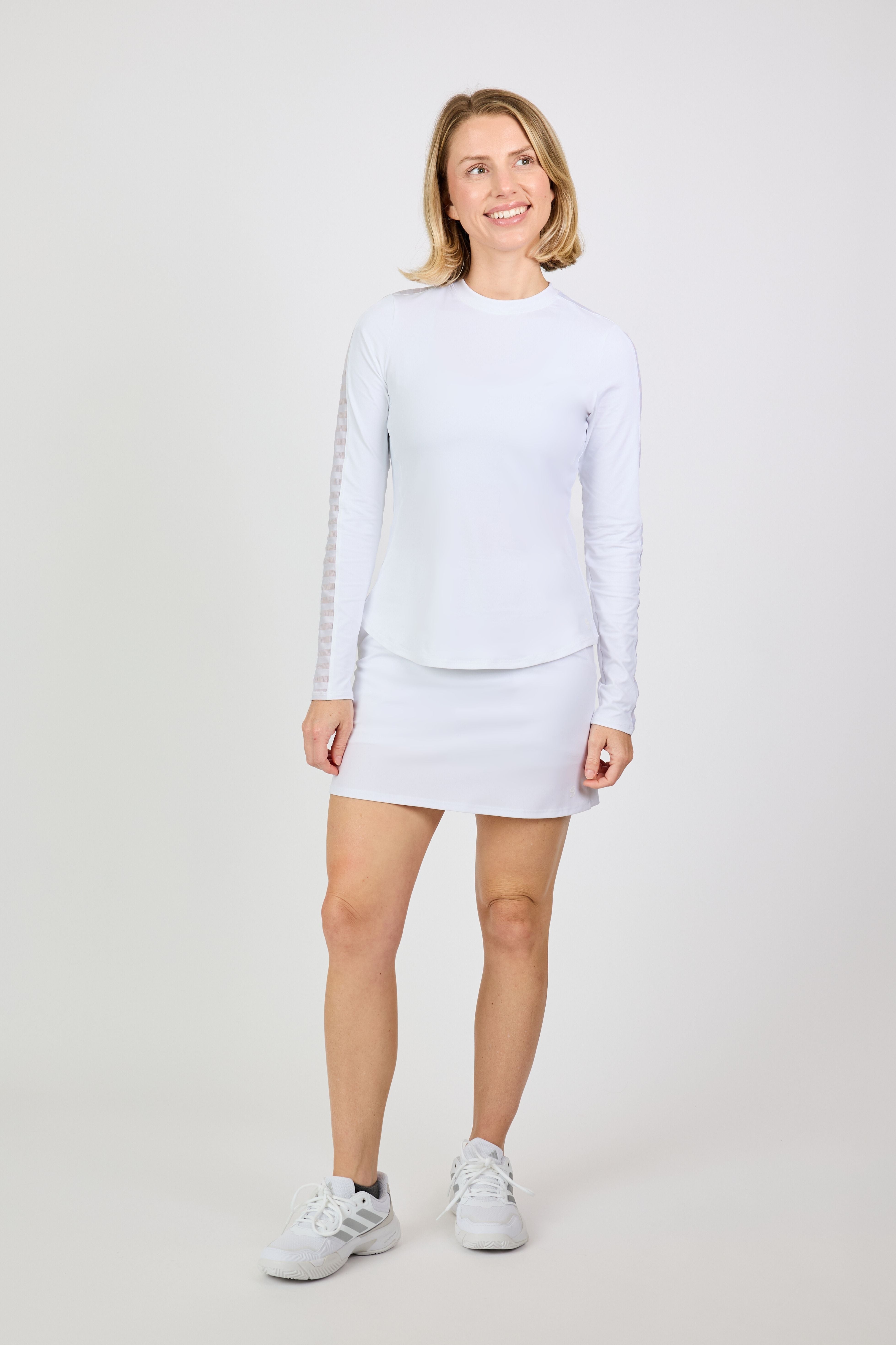 Long Sleeve - White Stripes