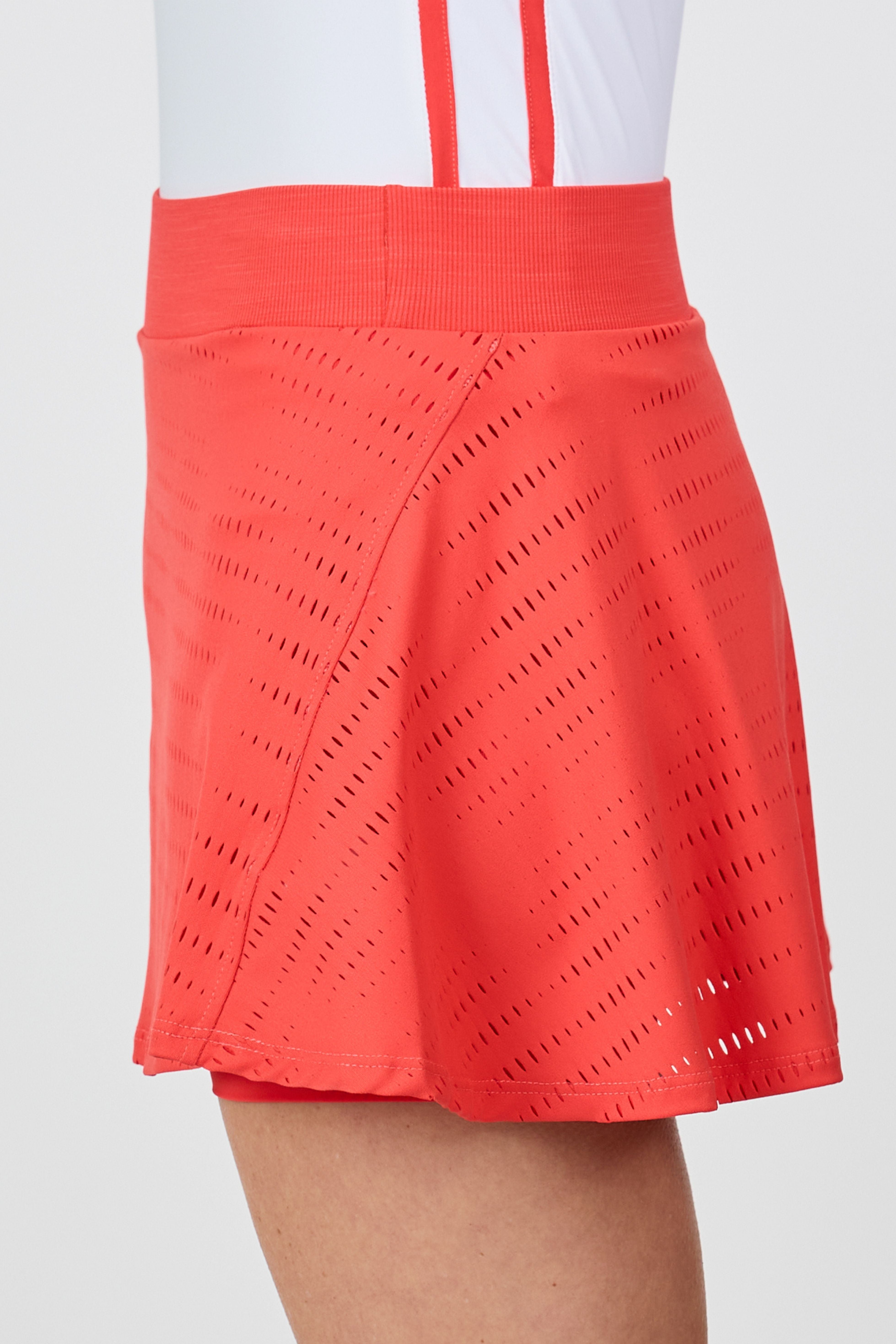 14" Jacquard Skort - Viva Hibiscus