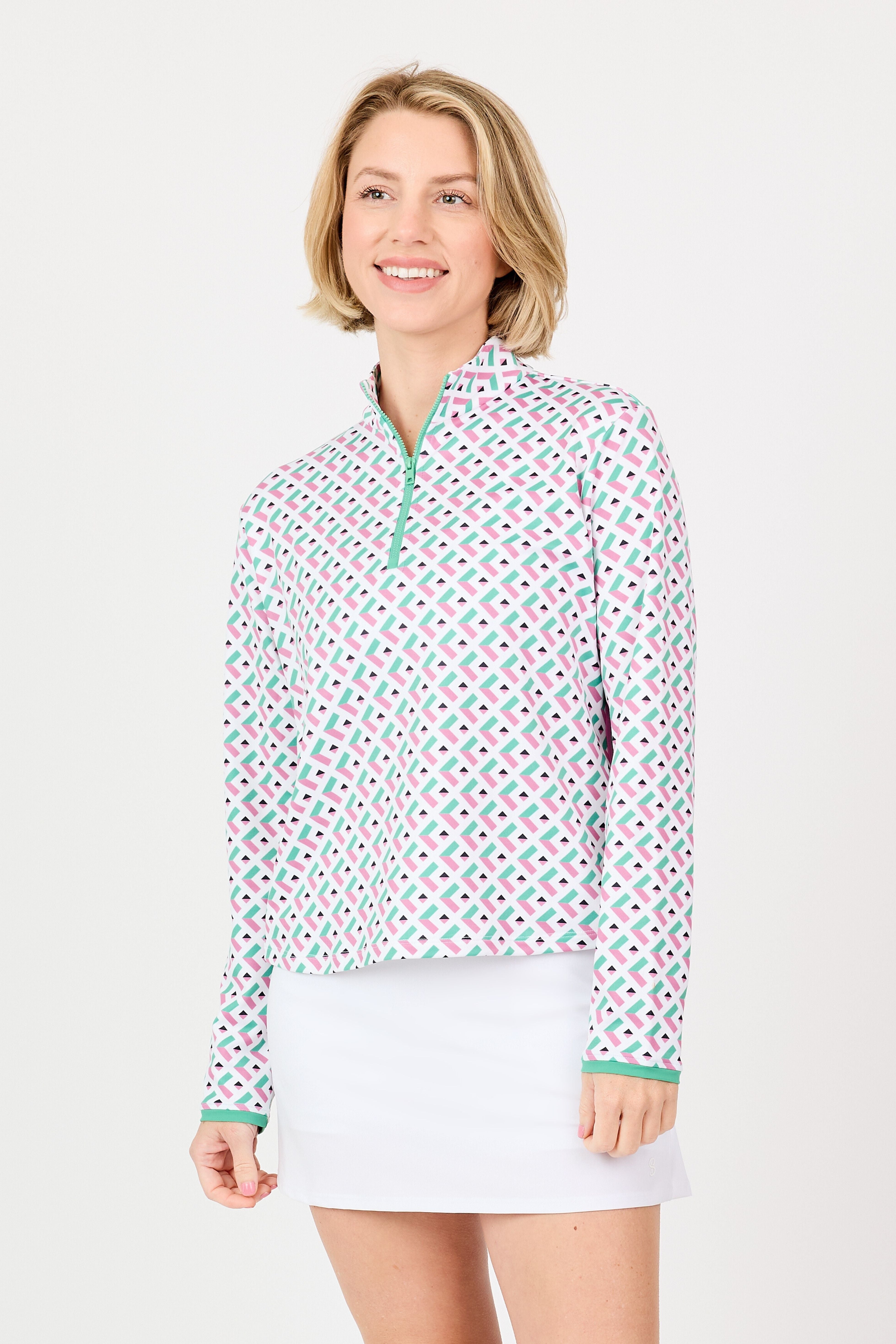 Half Zip Long Sleeve - Nantucket