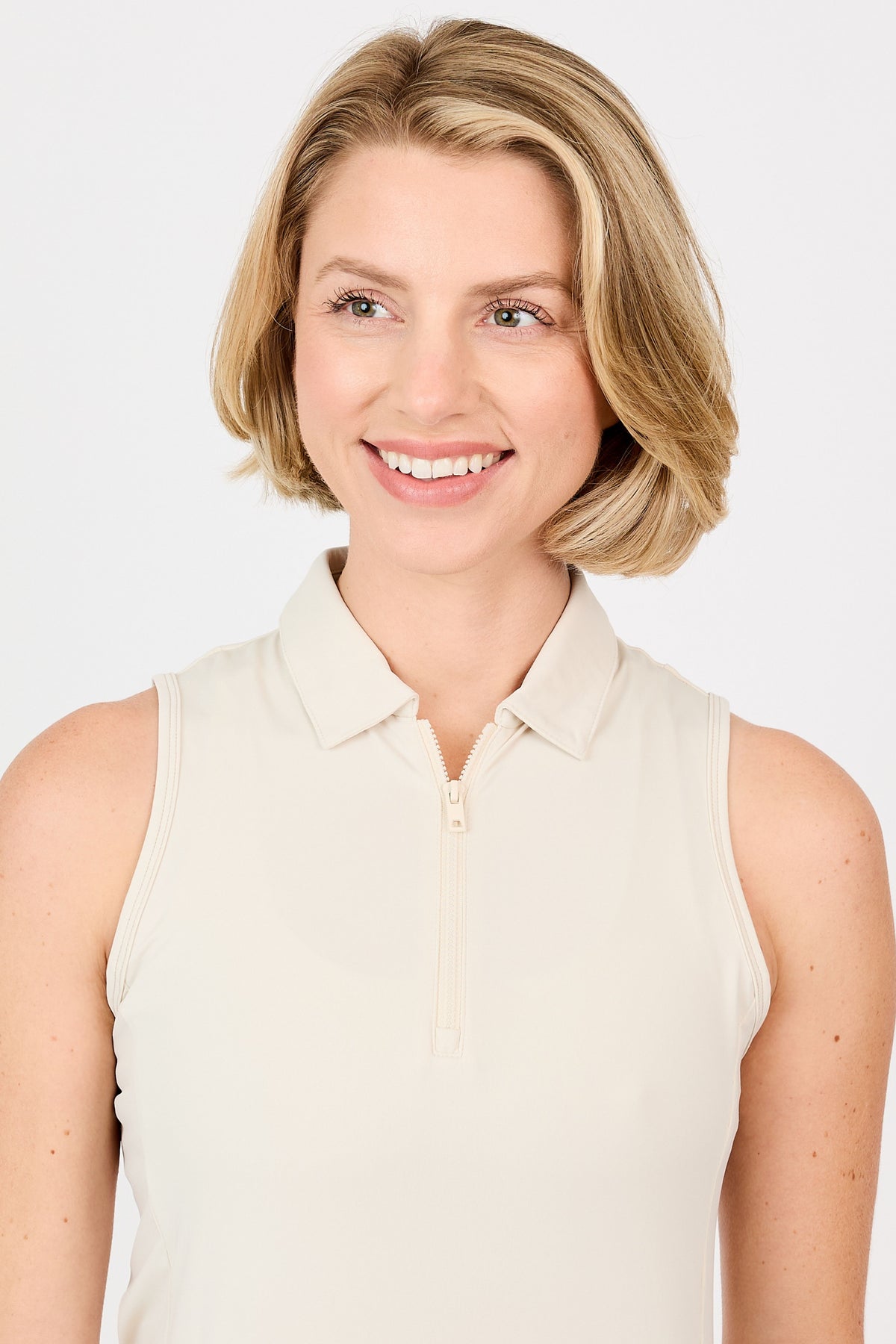 Mock Neck Sleeveless - Quiet Force