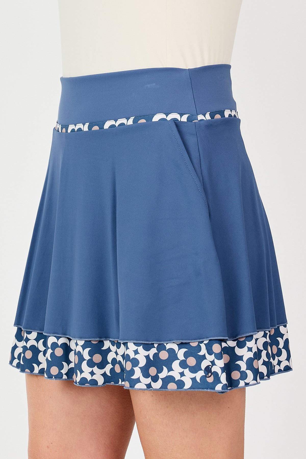 16" Flounce Skort - Quiet Force
