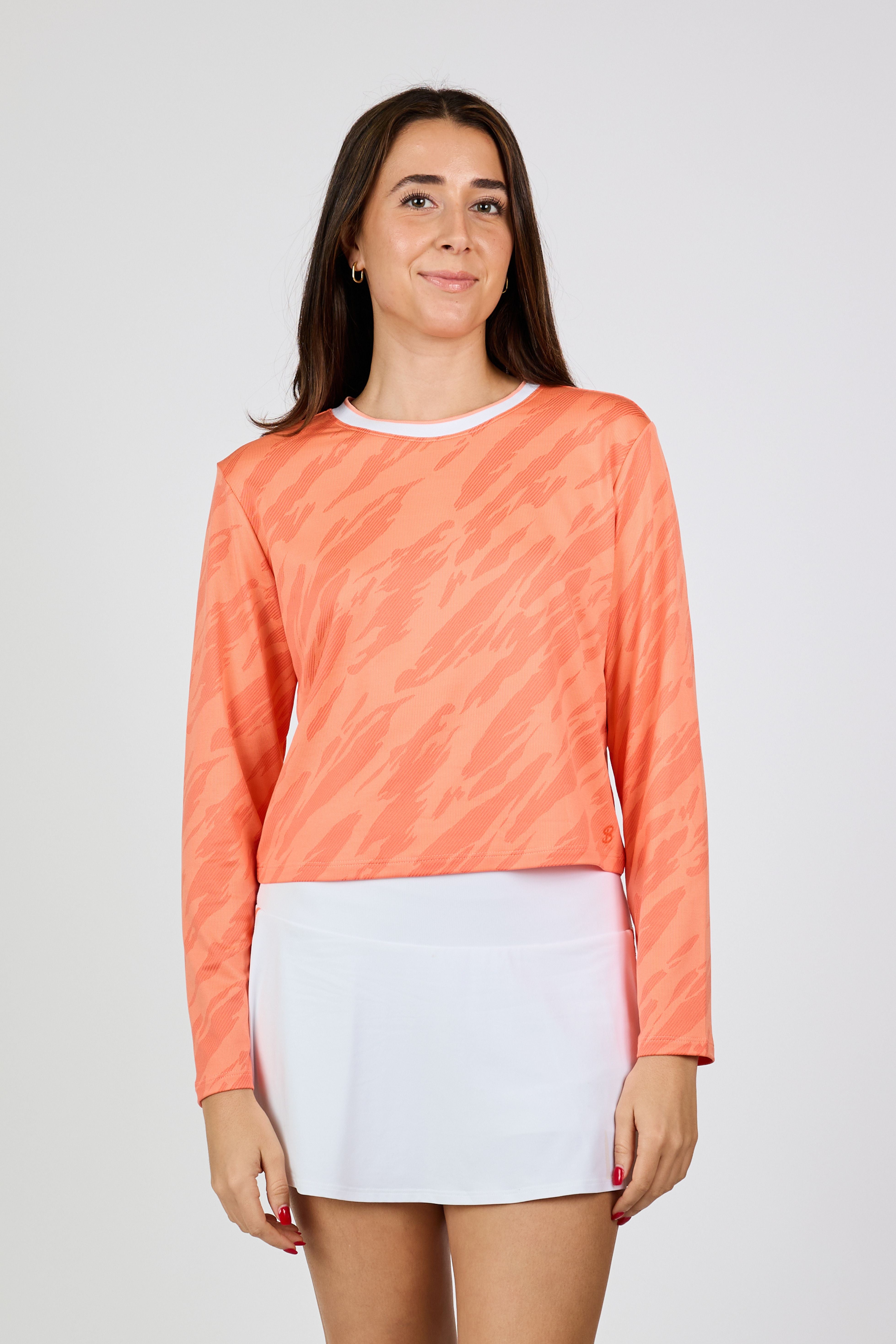 #color_Wild Side Jacquard Coral