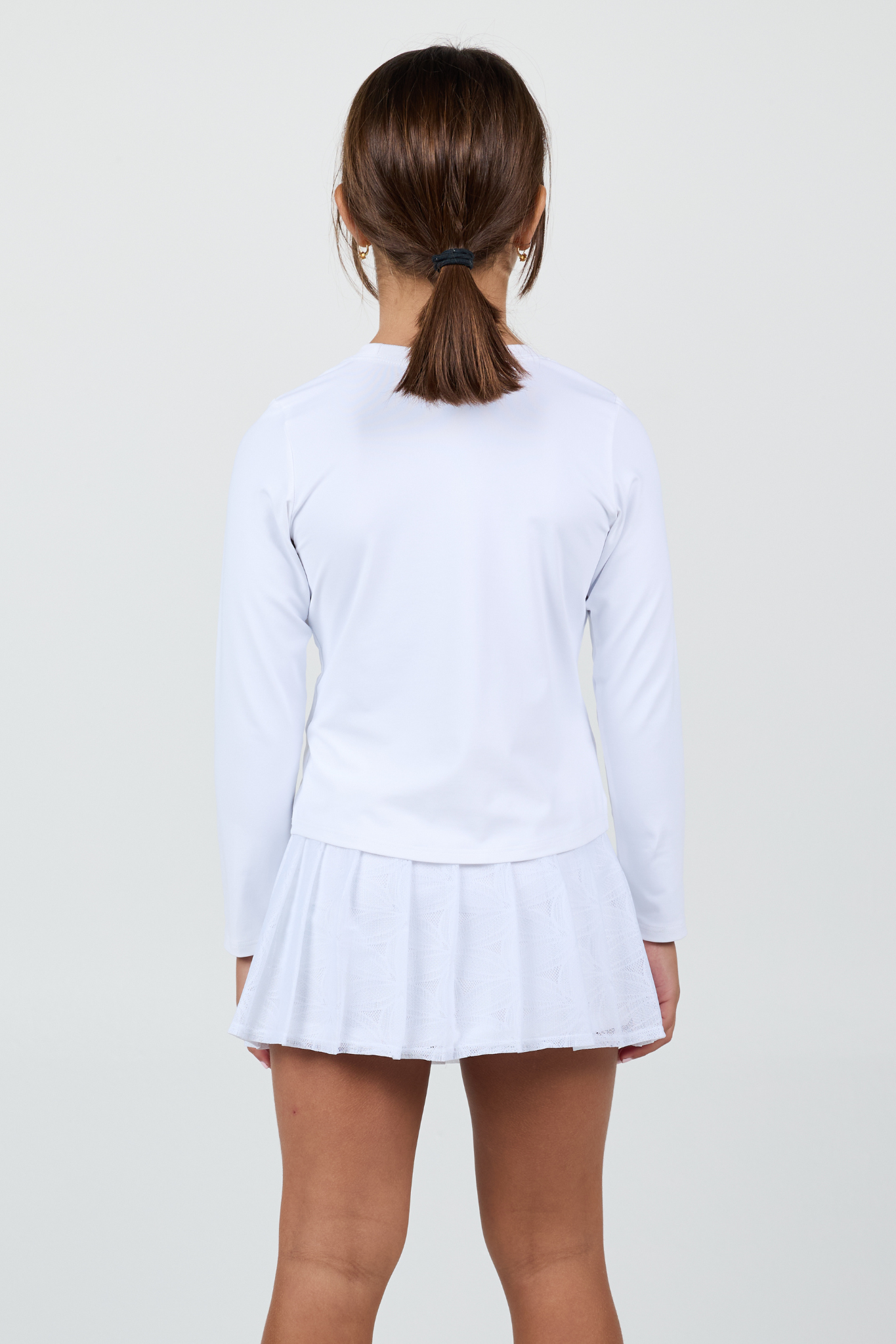 Girl's Long Sleeve - White Lotus