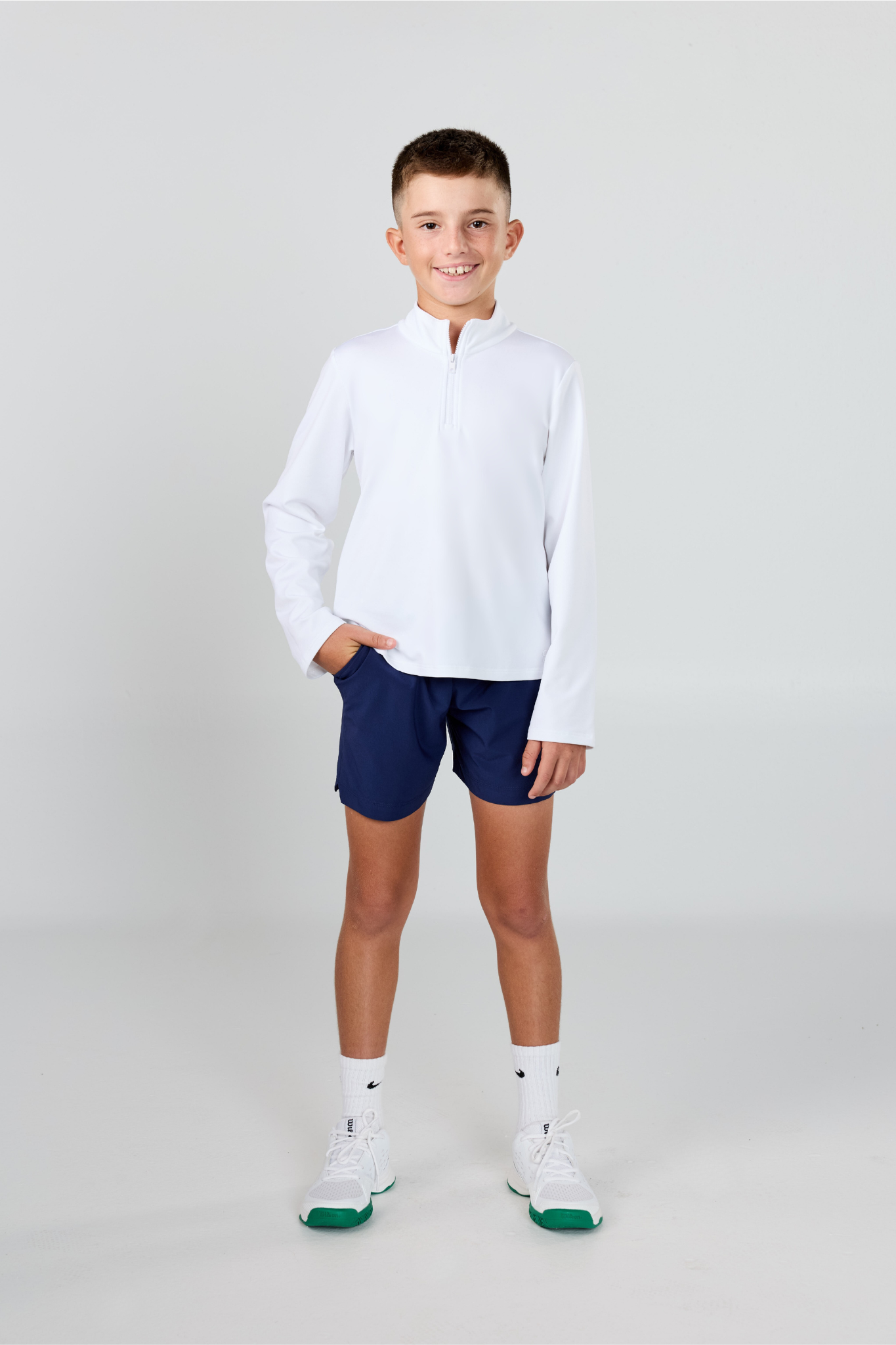 Boy's Zip Long Sleeve
