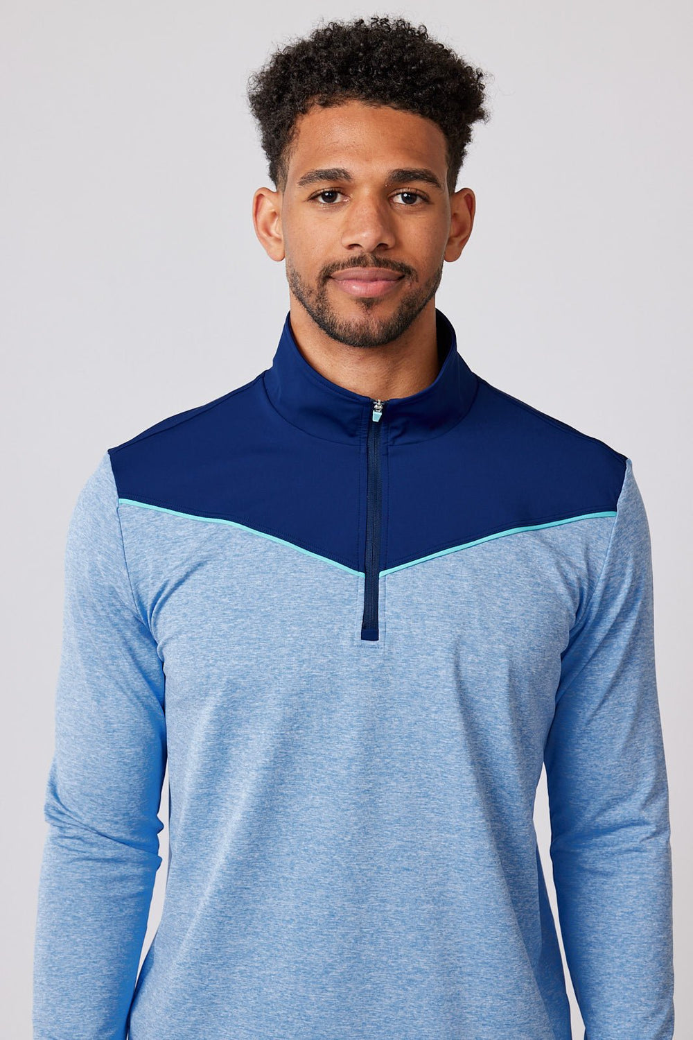 Ace Point Men's Sport Quarter Zip Top by Sofibella