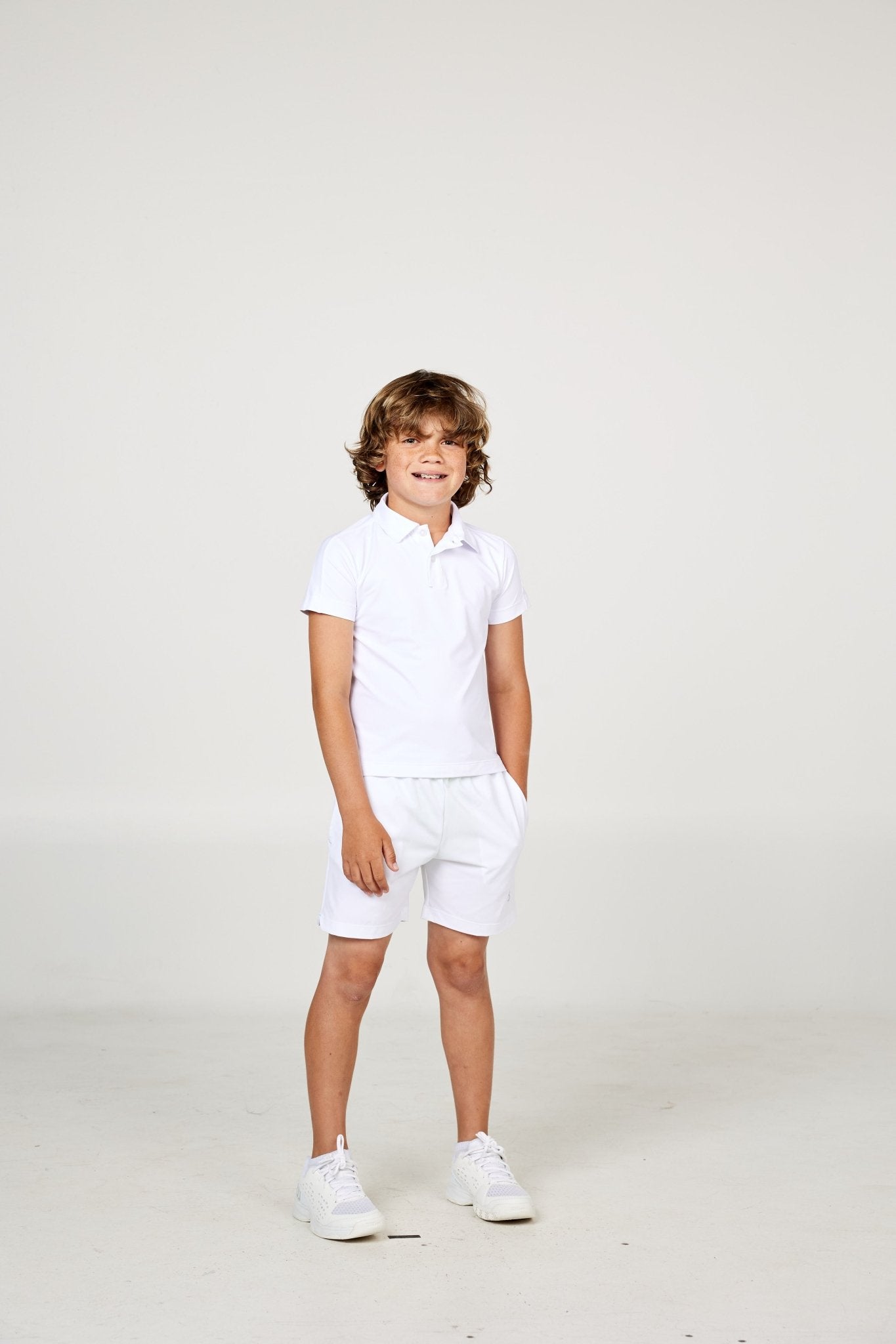 Boy's Short Sleeve Polo - Energy - Sofibella