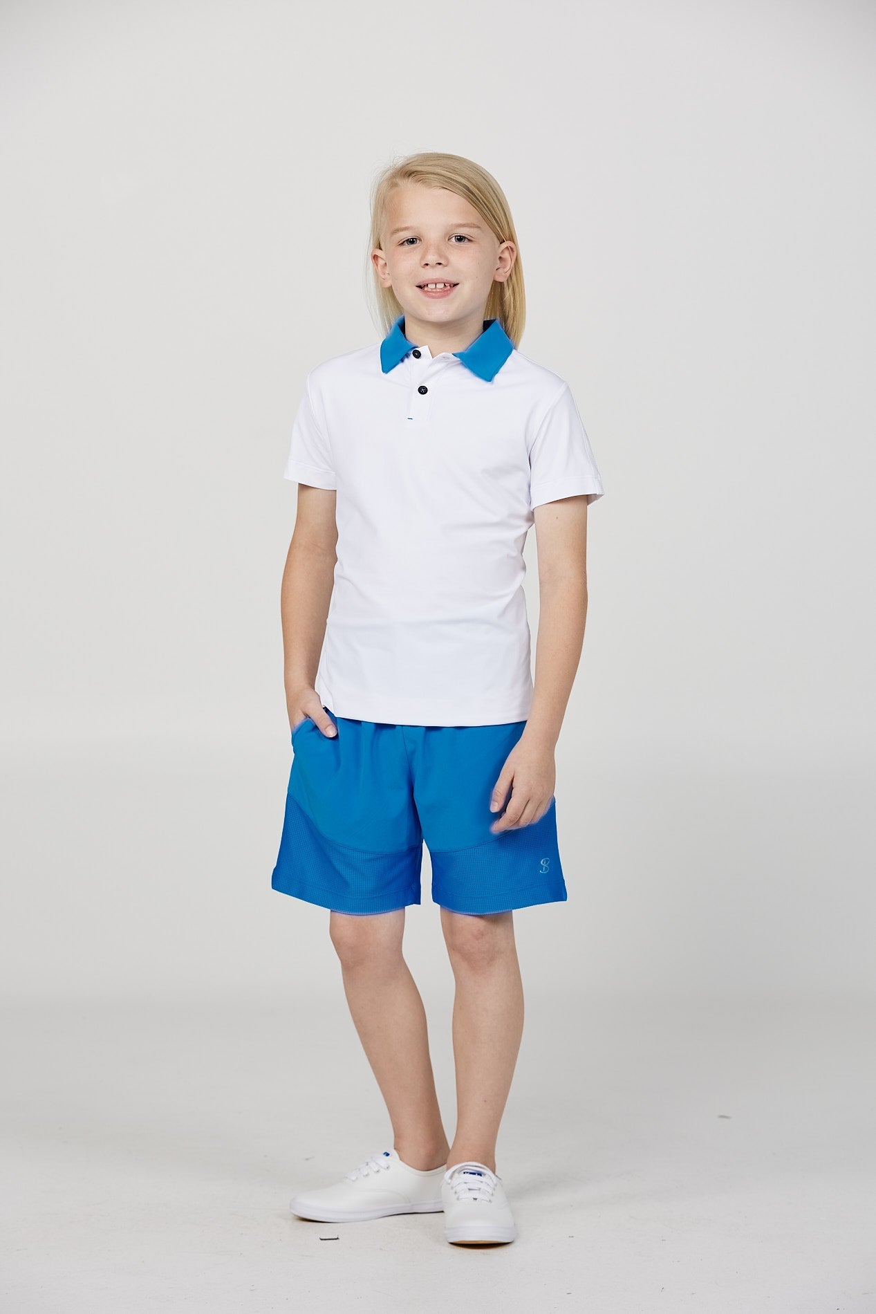 Boy's Short Sleeve Polo - Energy - Sofibella
