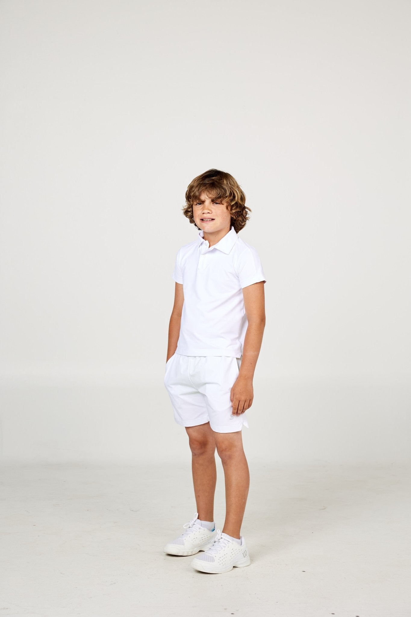 Boy's Short Sleeve Polo - Energy - Sofibella