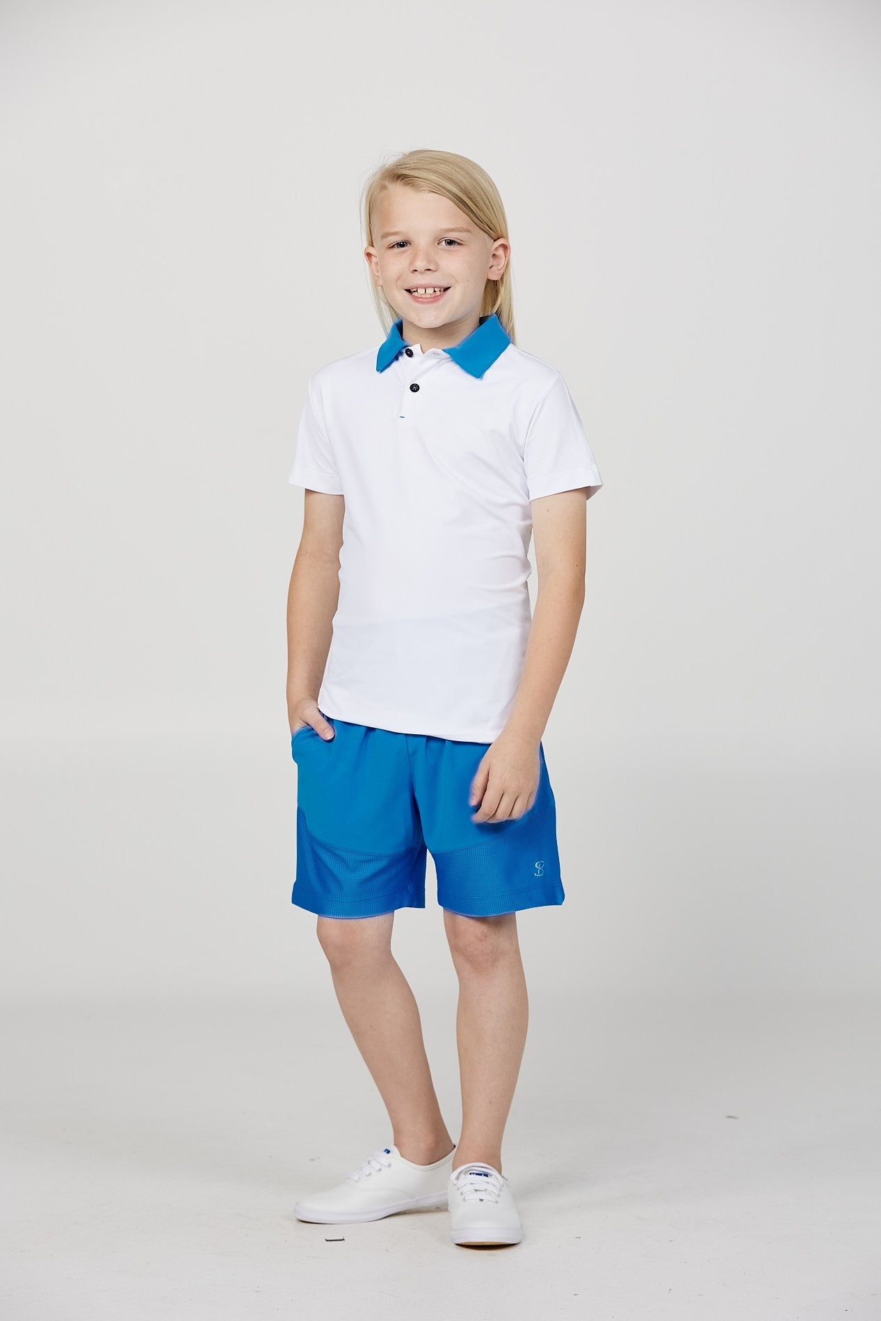 Boy's Short Sleeve Polo - Energy - Sofibella