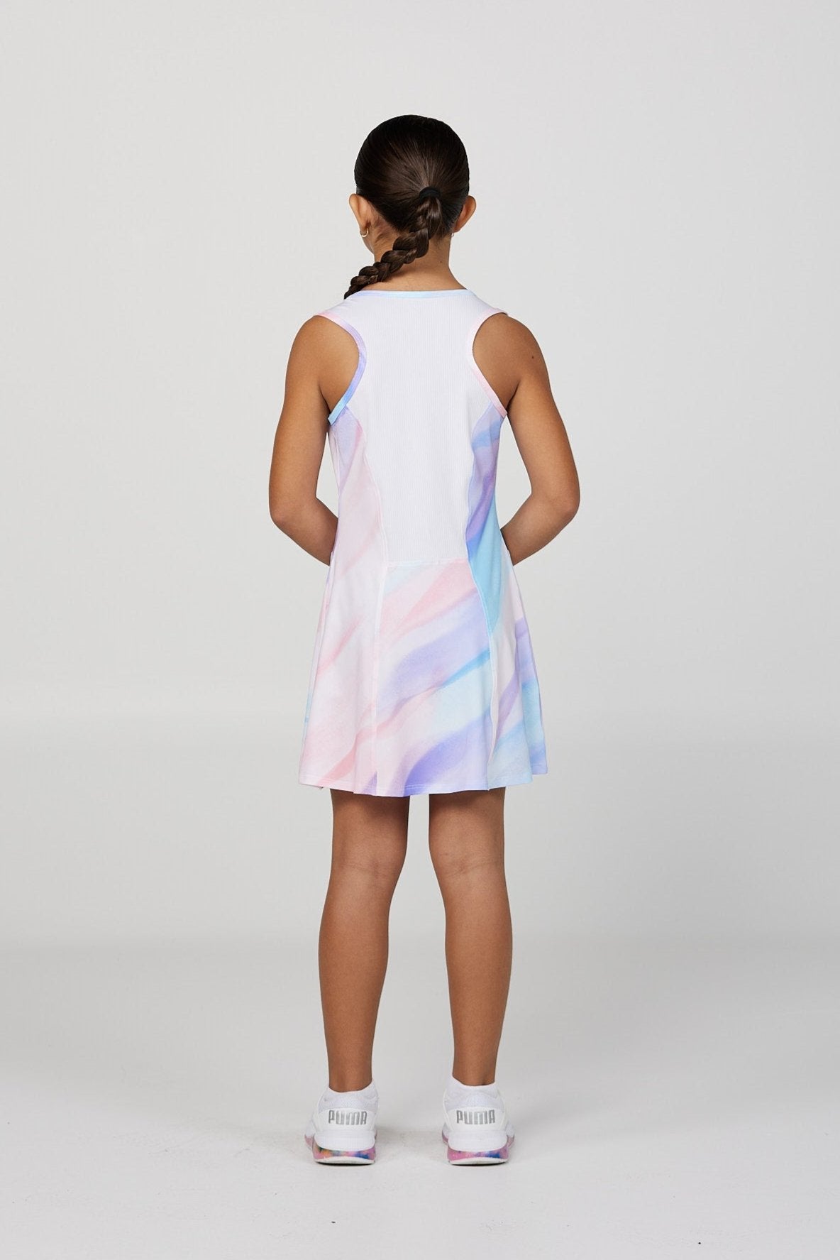 Sofibella Girls Summer Watercolor Dress Sofibella Girls Summer Watercolor Dress