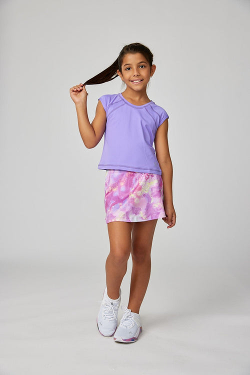 Bon Temps Boutique Girls Pastel Snowballs Sophia Skort