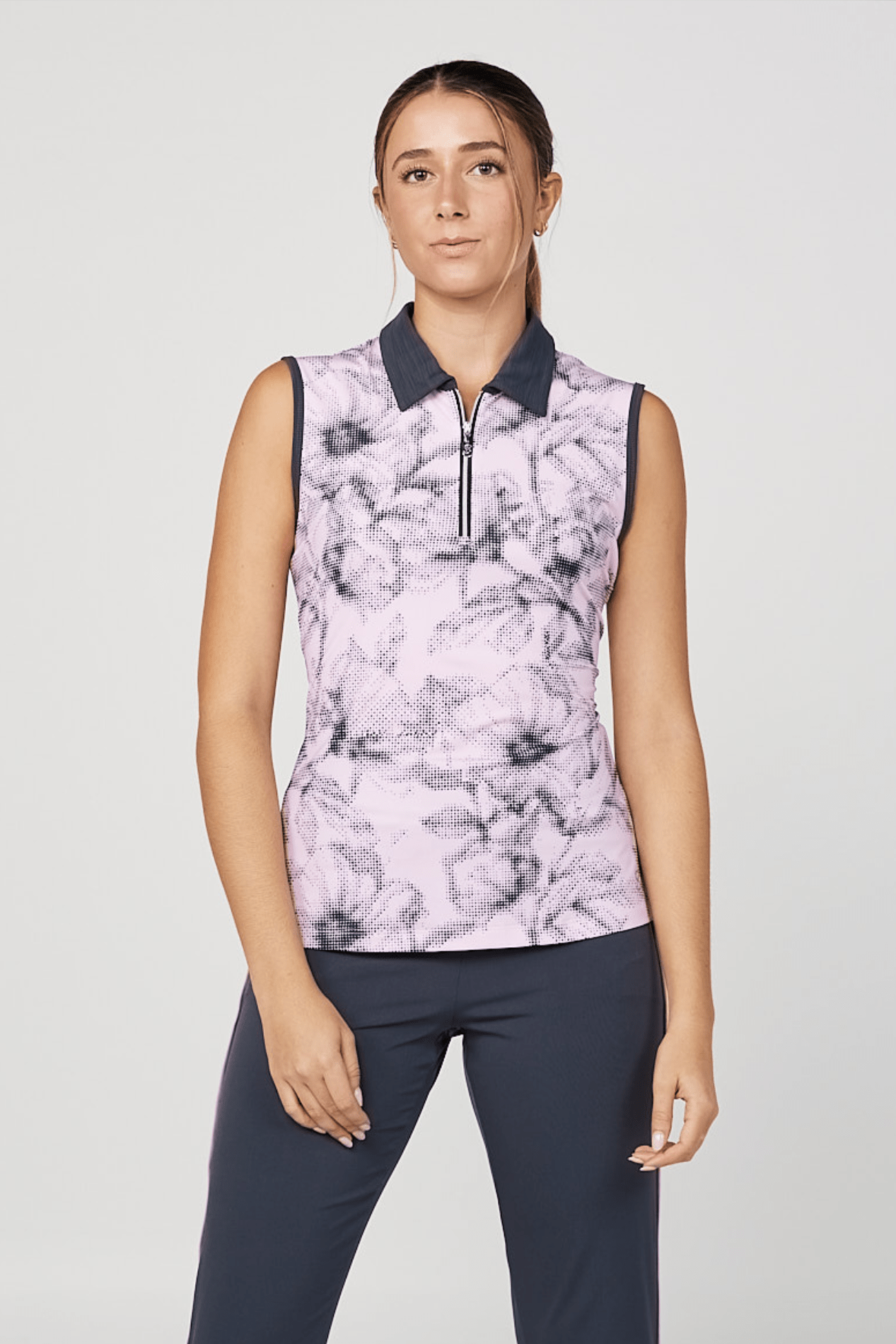 Women s Sleeveless Golf Polo Top by Sofibella Wear